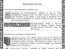 Tablet Screenshot of digitaldruid.net
